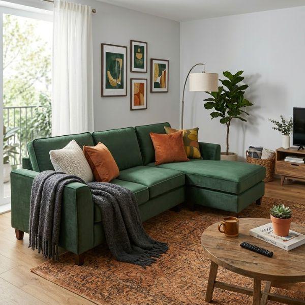 Sofa góc HHL 382 Sofa Huy Hoàng