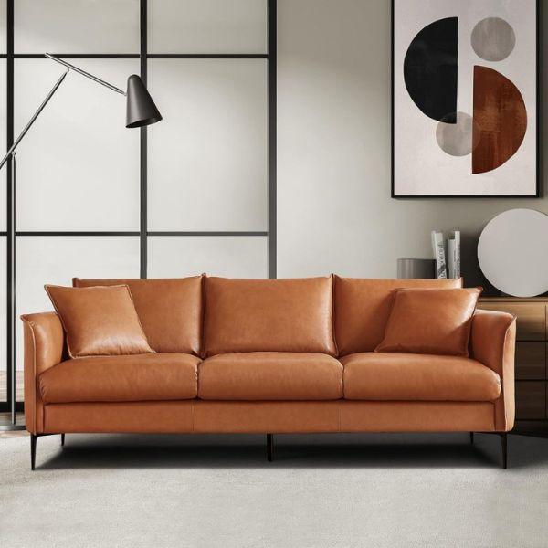 Sofa văng HHV 515 Sofa Huy Hoàng thiết kế hiện đại, tinh tế cho phòng khách