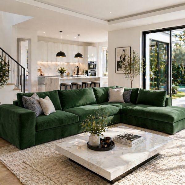 Sofa góc HHL 368 Sofa Huy Hoàng