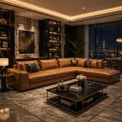 Sofa góc HHL 367 Sofa Huy Hoàng