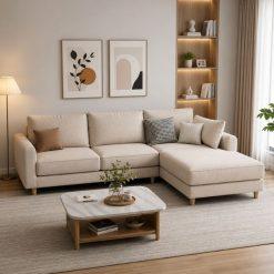 Sofa góc HHL 381 Sofa Huy Hoàng