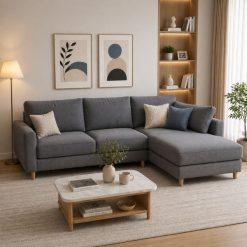 Sofa góc HHL 381 Sofa Huy Hoàng