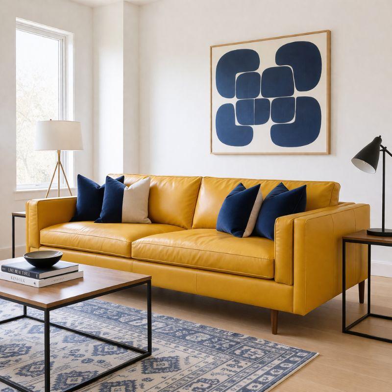 Sofa văng HHL 336 Sofa Huy Hoàng mang lại trải nghiệm êm ái, tiện nghi