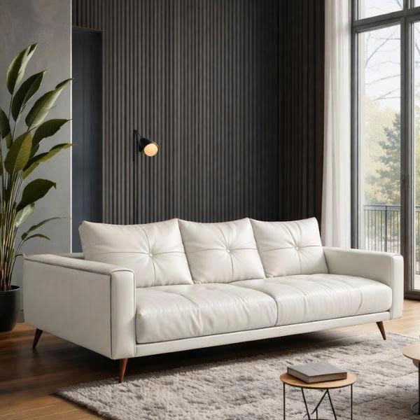 Sofa văng HHL 332 Sofa Huy Hoàng mang lại trải nghiệm êm ái, tiện nghi