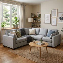Sofa góc HHL 394 Sofa Huy Hoàng