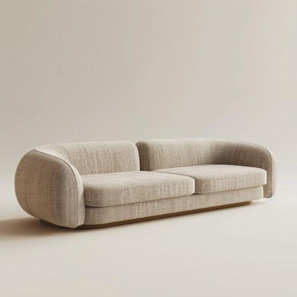Mẫu sofa văng HHA 01 với kiểu dáng tối giản, tinh tế.