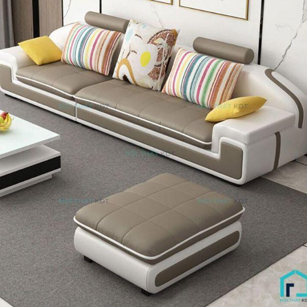 Đệm ngồi êm ái, chất liệu cao cấp cùng kiểu dáng sang trọng giúp Sofa Văng HHT 11 chinh phục mọi không gian sống.