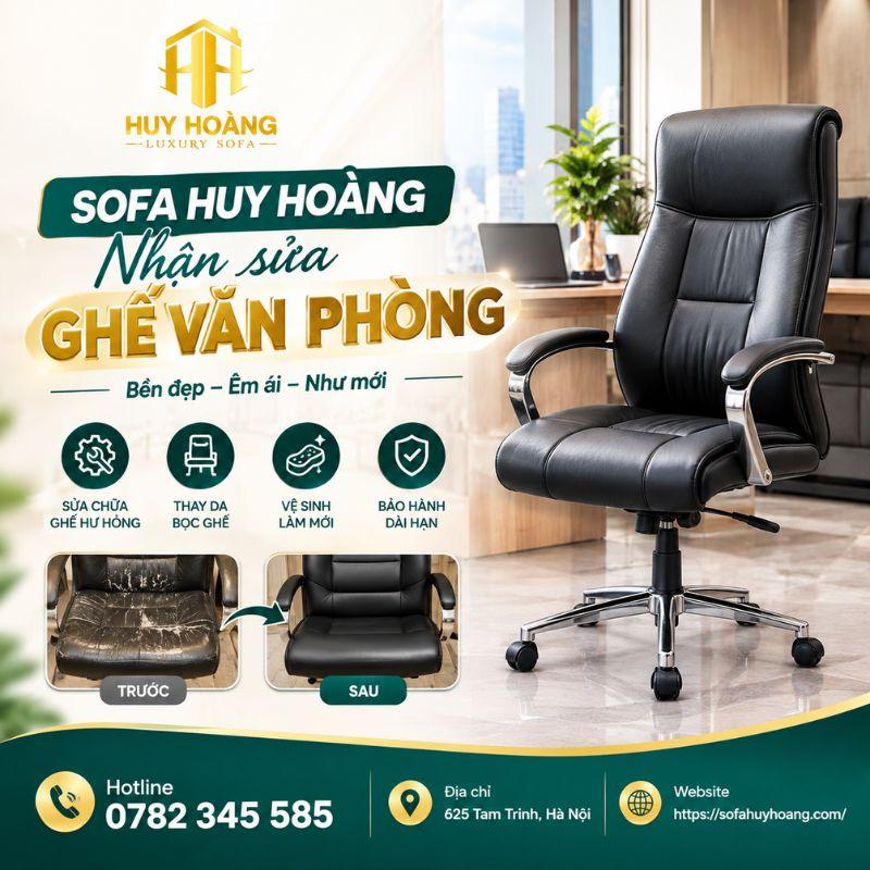 Sửa ghế văn phòng tại Hà Nội